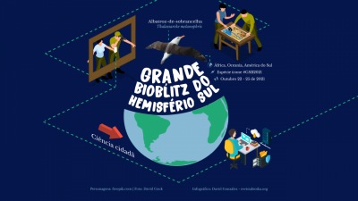 Infográfico: Grande Bioblitz do Hemisferio Sul 2021