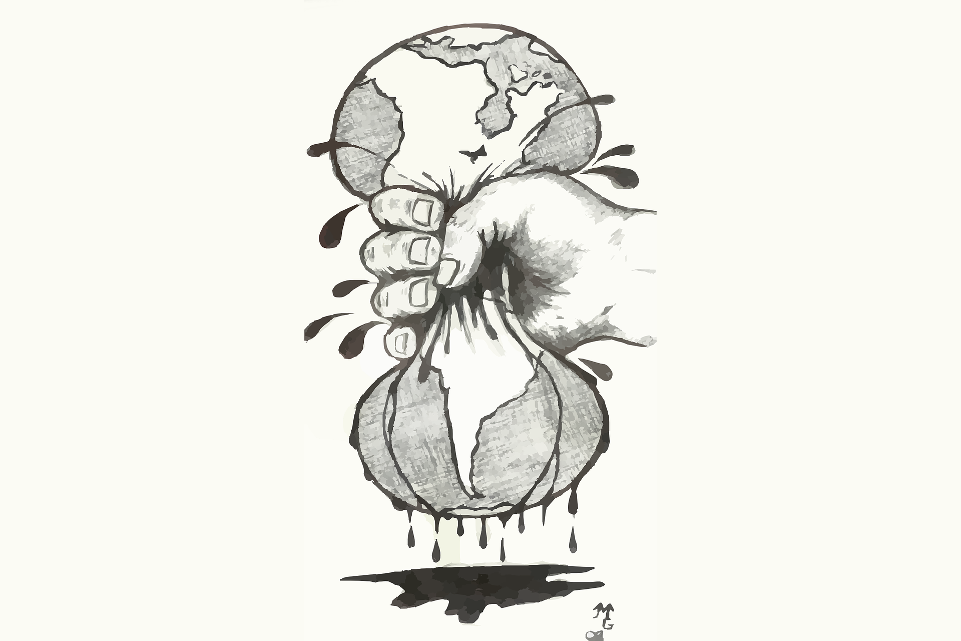 Tierra aplastada Tierra aplastada