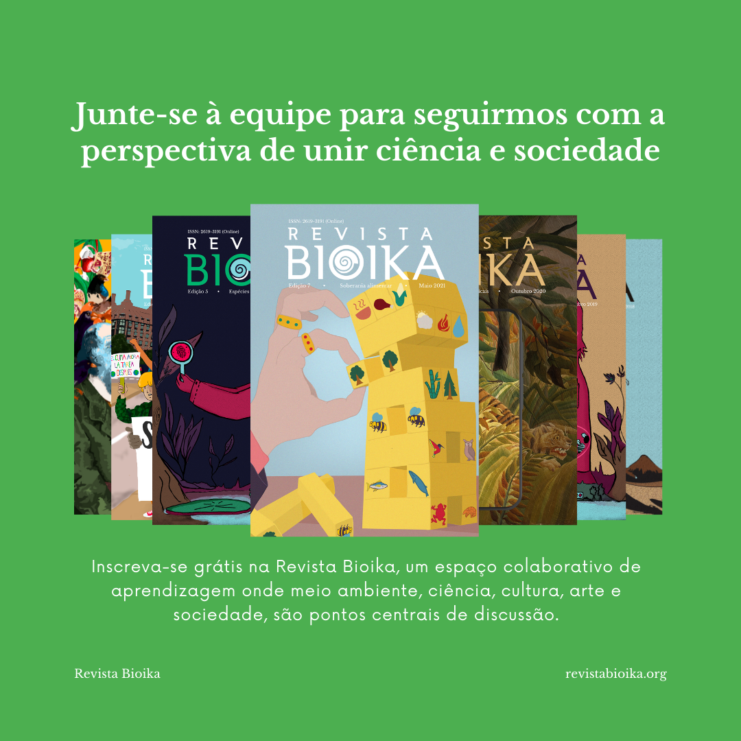 Invitación a inscribirse en la Revista Bioika (portugués)