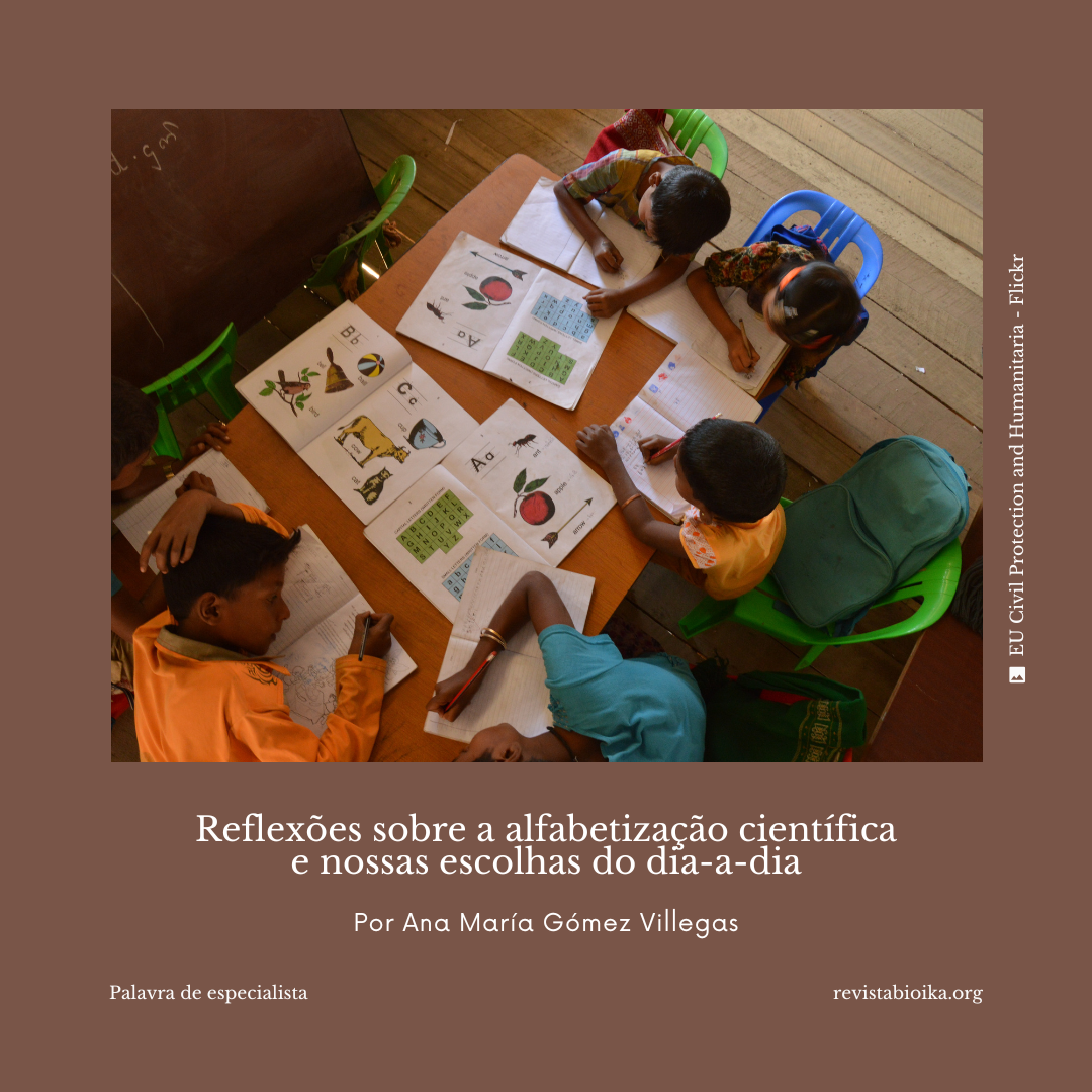 Post: Reflexiones sobre la alfabetización científica y nuestras decisiones diarias (portugués) Post: Reflexiones sobre la alfabetización científica y nuestras decisiones diarias (portugués)