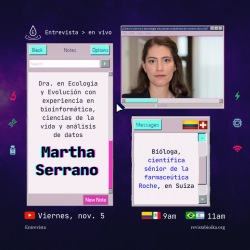 Post: Martha Serrano na primeira Entrevista ao vivo em espanhol