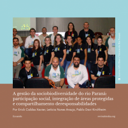 Post: A gestão da sociobiodiversidade do rio Paraná (espanhol)