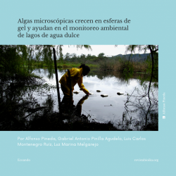 Alfonso Pineda en trabajo de campo