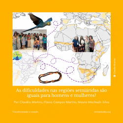 Áreas semiáridas e mulheres