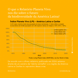 Biohistória: relatório Planeta Vivo