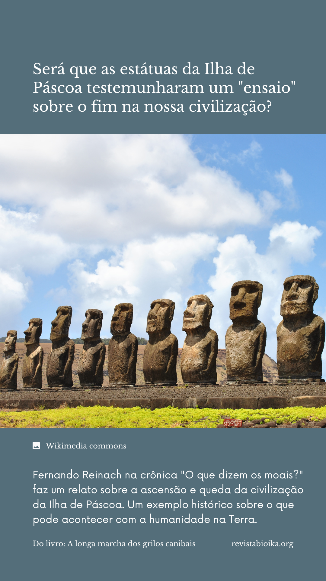 ¿Será que las estatuas de la Isla de Pascua fueron testigos de un ¿Será que las estatuas de la Isla de Pascua fueron testigos de un
