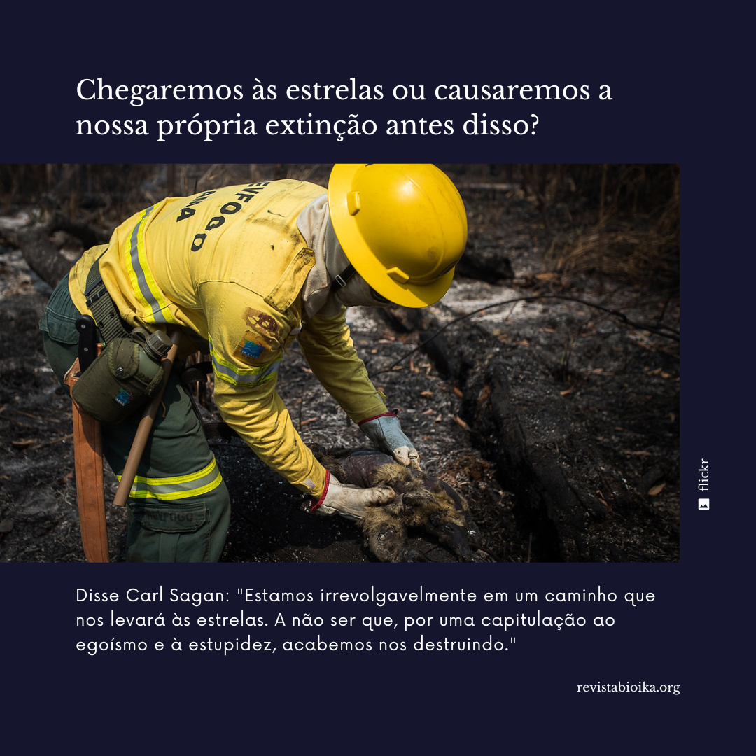 Biohistoria: reflexión con Carl Sagan