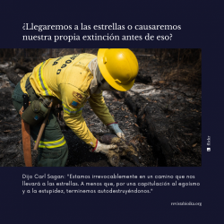 Biohistoria: reflexión con Carl Sagan